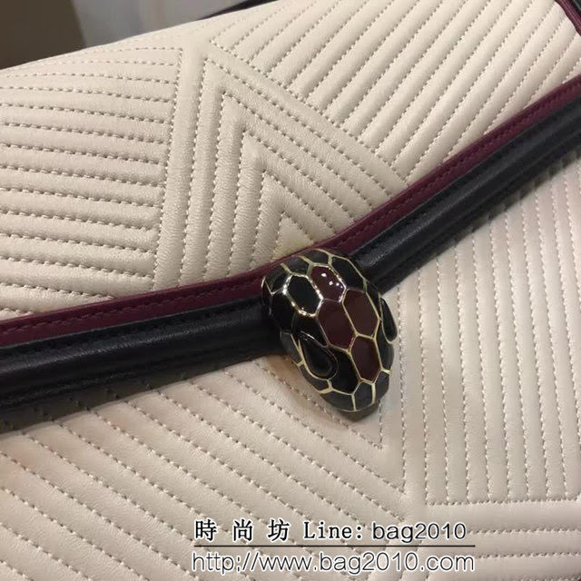 BVLGARI寶格麗 2018專櫃新型蛇頭包 蛇形繡線限定款 Bvlgari Serpenti Forever系列 286632 FYD1178